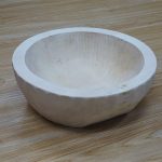秋山木鉢 尺1寸5分 白木 003 | 秋山郷 本物無垢の輪切りテーブル発祥 