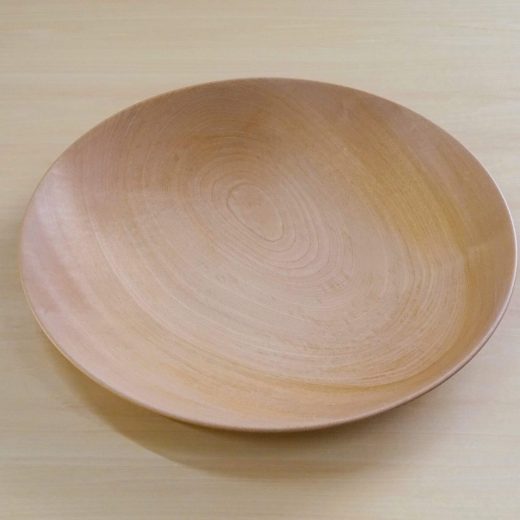山源木工のトチノキの大皿